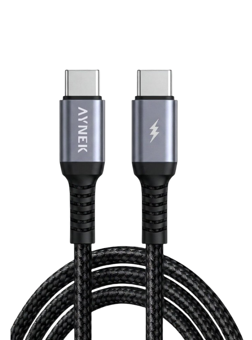 AYNEK USB-C to USB-C 60W Fast Cable 2M